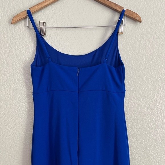 NWOT Modern Sensation Royal Blue Scoop Neck Mermaid Maxi Dress - Picture 6 of 10